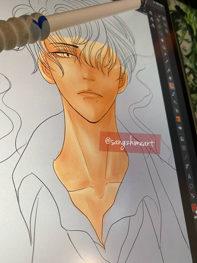 Jin-woo WIP by sangzhimeart