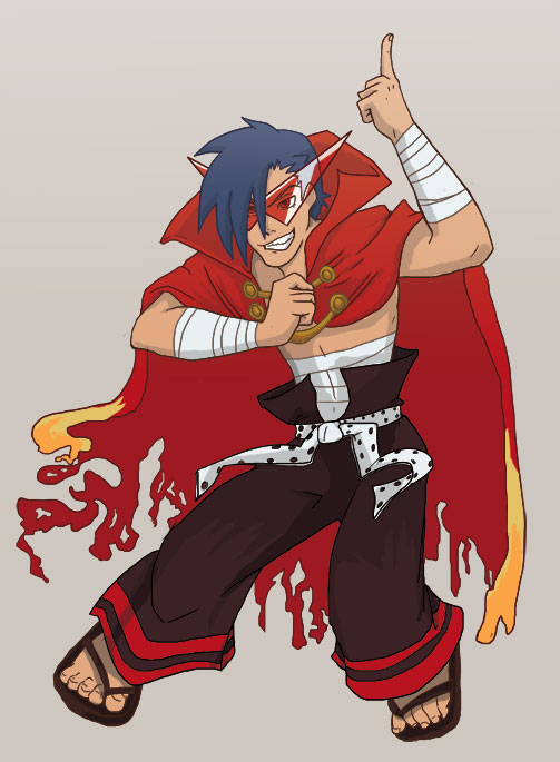 kamina doodle 8D yeah