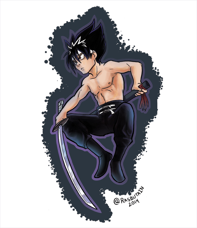 Hiei for the YuYu Hakusho Collab