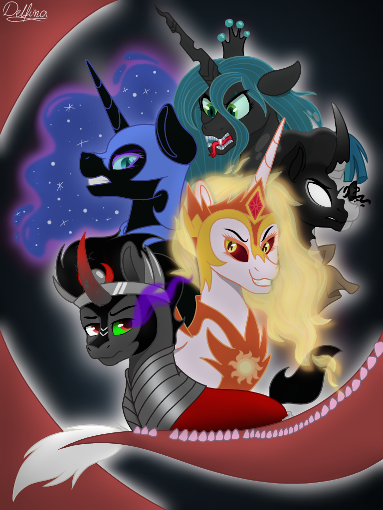 MLP Antagonists Fanart by DelfinaLuther on DeviantArt