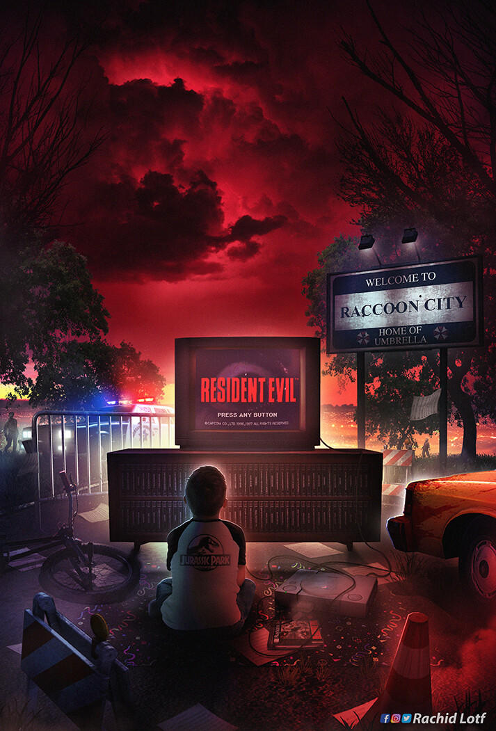 Playstation 1 - Resident Evil by RachidLotf on DeviantArt