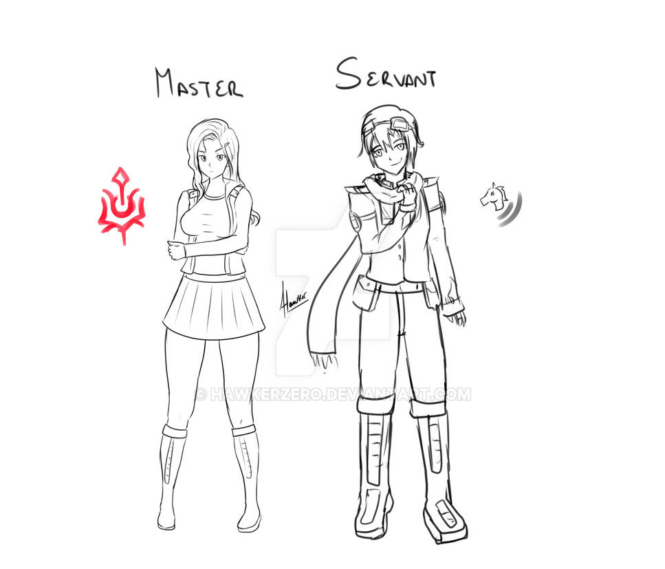 Fate / Fan Project P.4 by HawkerZero on DeviantArt