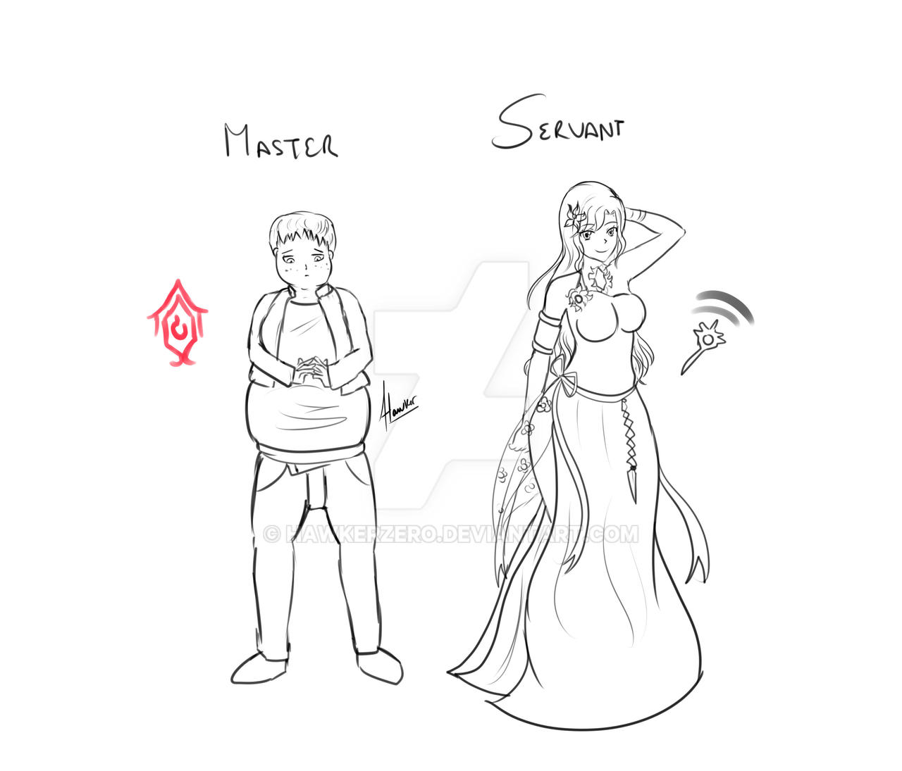 Fate / Fan Project P.6 by HawkerZero on DeviantArt