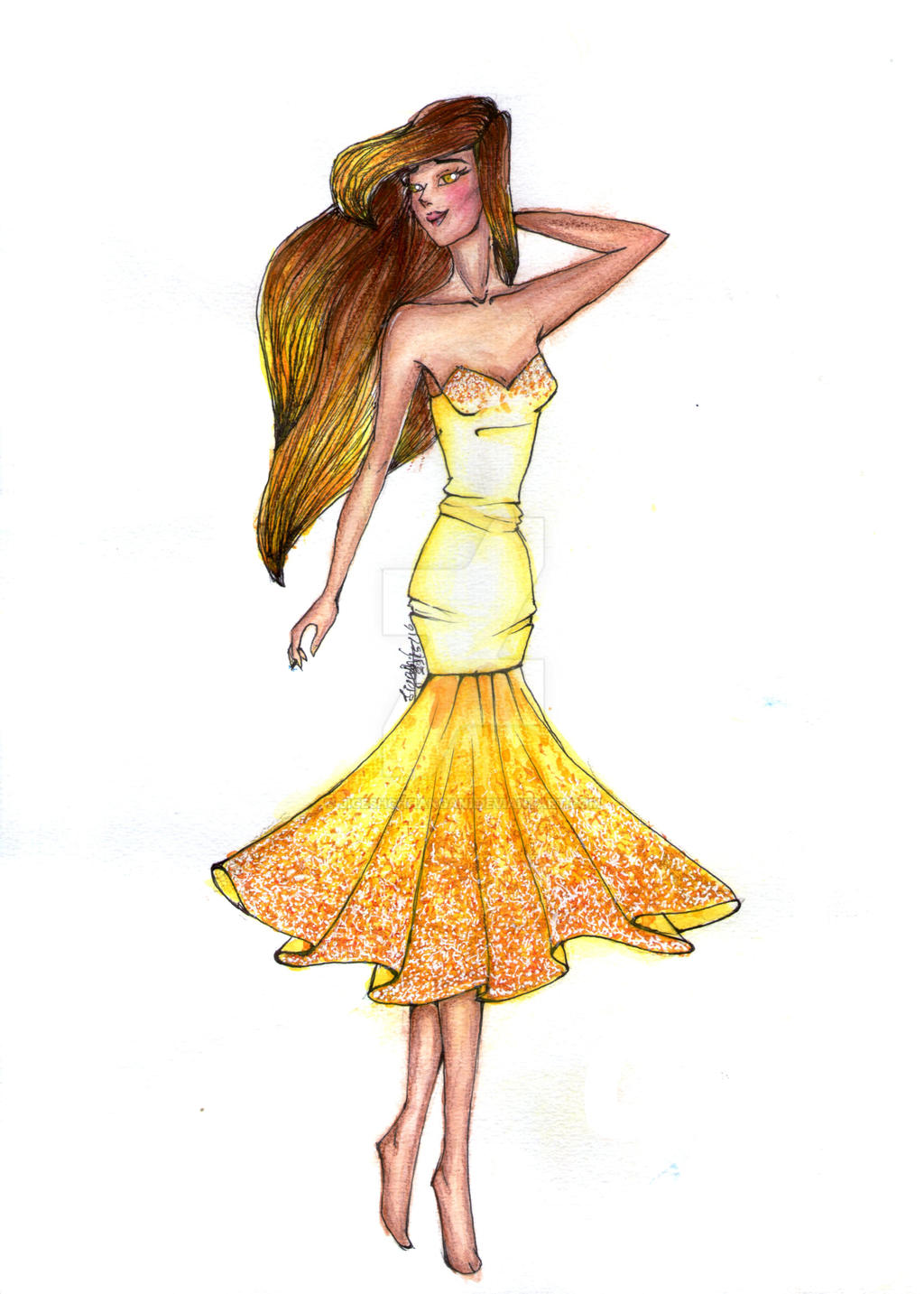 Fashion Illustration  :- AIR