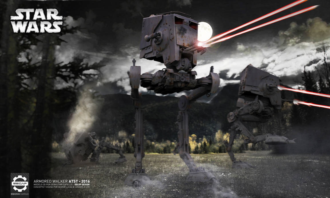At St Deviantart Star Wars ATST - The Last Stand by Secap on DeviantArt