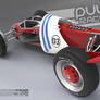 Pulqui Racer - F1 Retro Fighter - Rear