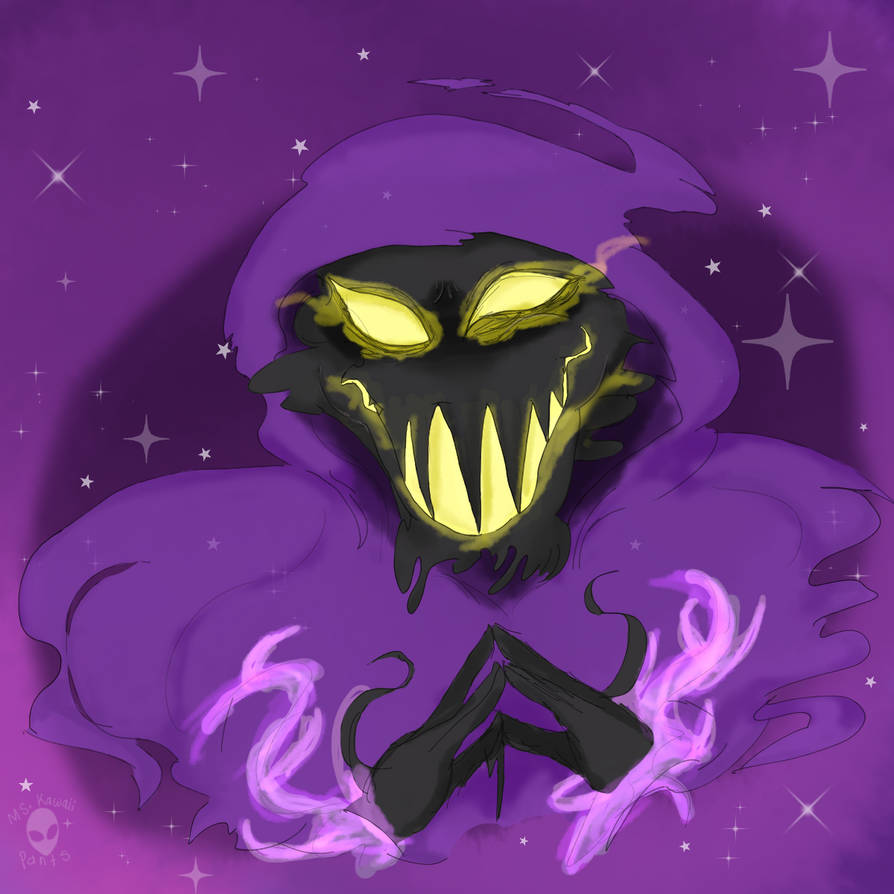 Feghost (warm up drawing ) For feghost by Clown-Teeth-DOT-PNG on DeviantArt