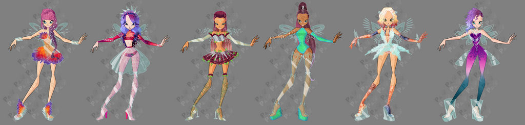 Winx Glassix transformation- Concept art (+story)