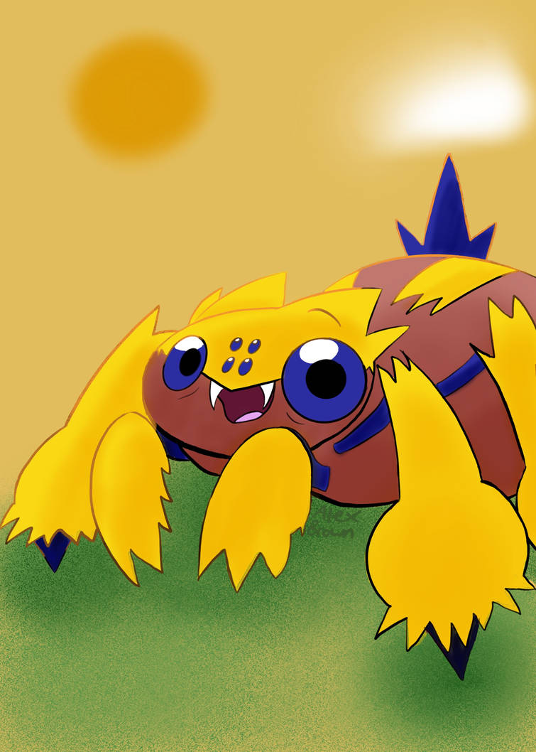 Galvantula by GentlemenCigarLover on DeviantArt