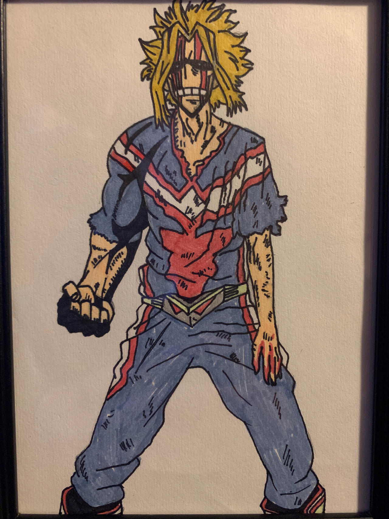 All Might Border All Might final battle! by fsdcop on DeviantArt