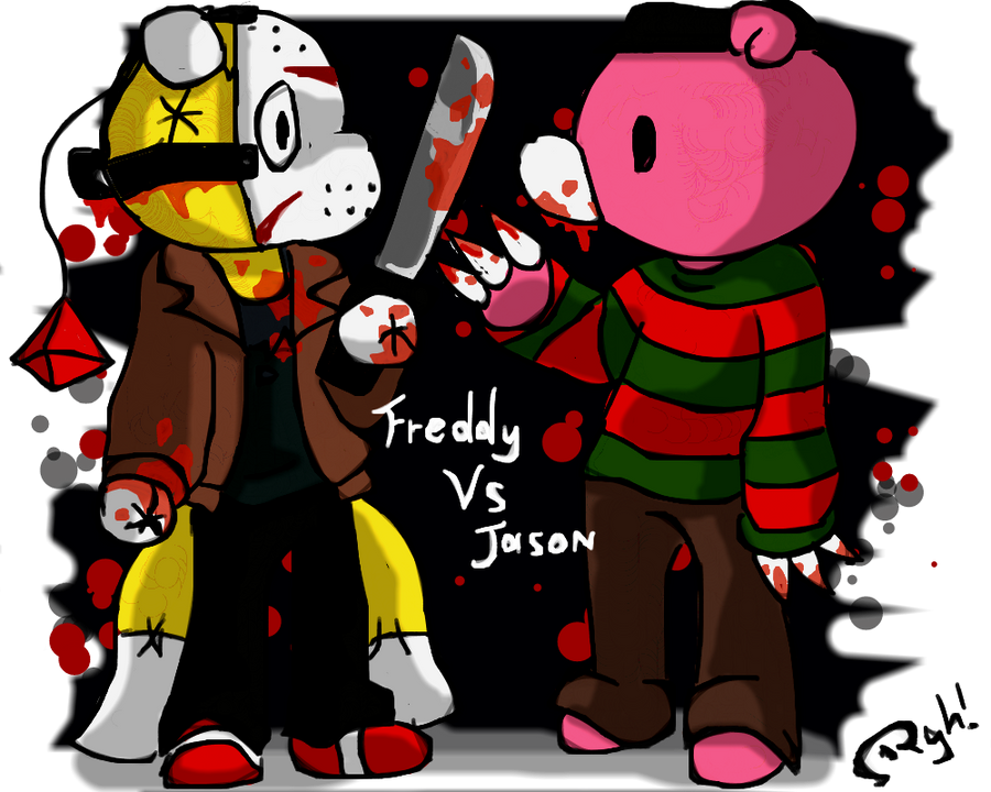 Freddy vs Jason furry version by RyhMozillaFirefox on DeviantArt