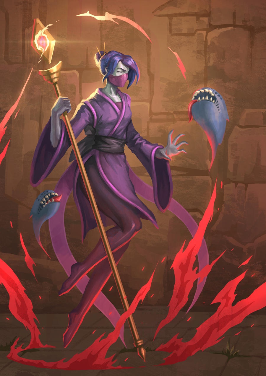 Slay the Spire Watcher by jasonwang7 on DeviantArt
