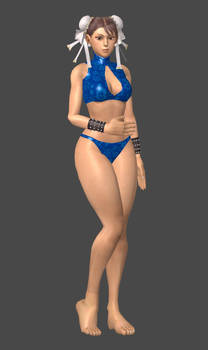 Chun Li Battle Bikini Model Request