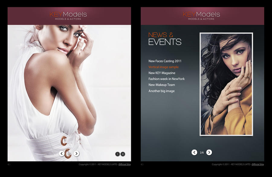 FB Template - MODELS AGENCY by pezflash