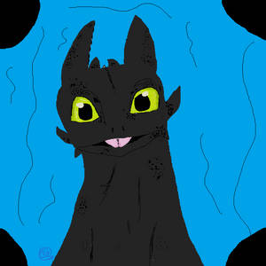 Toothless MS paint