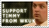 WKUK stamp - Timmy