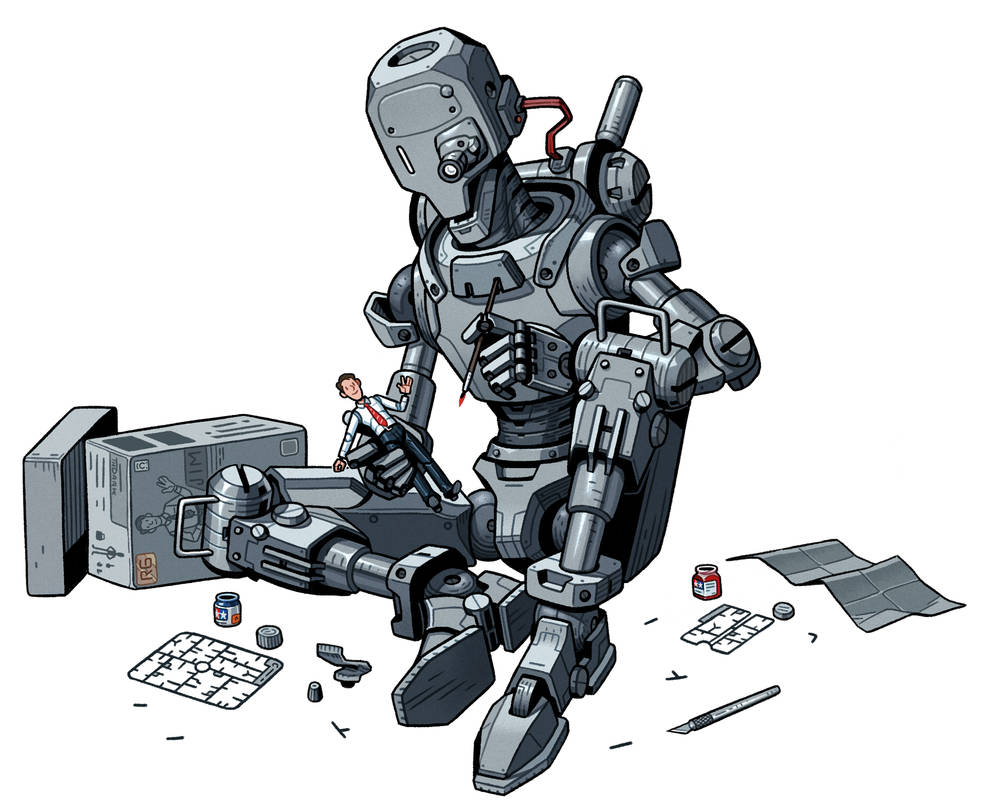 Robot Model Kit by thdark on DeviantArt