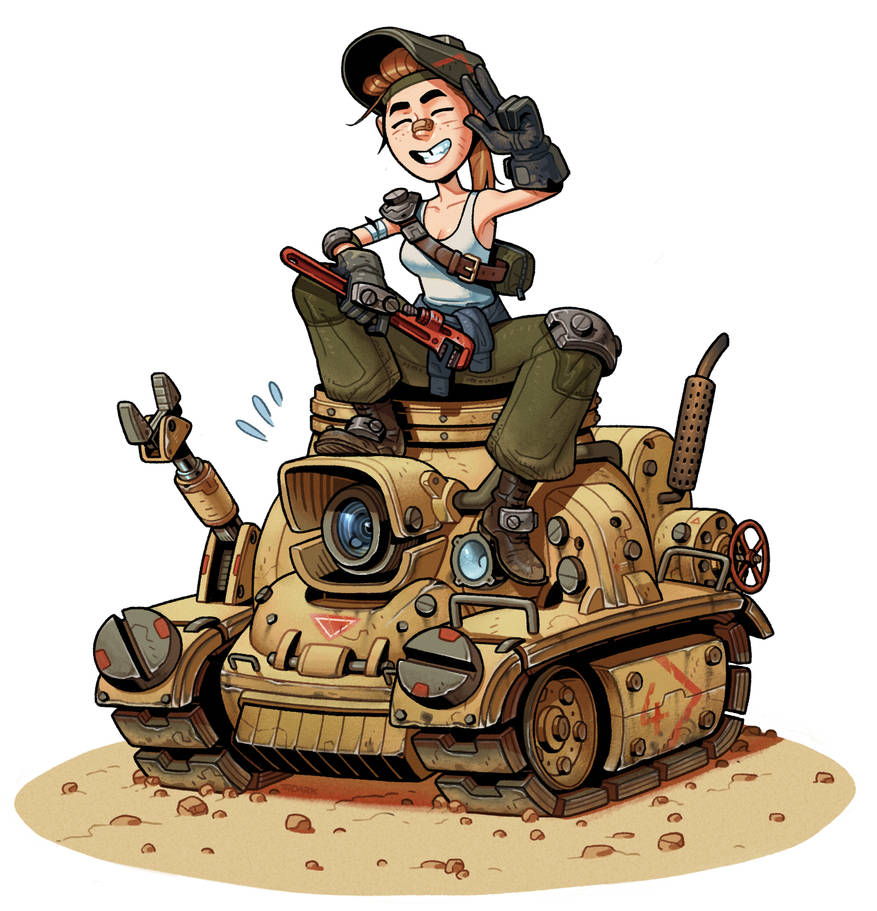 Tank Mechanic by thdark on DeviantArt