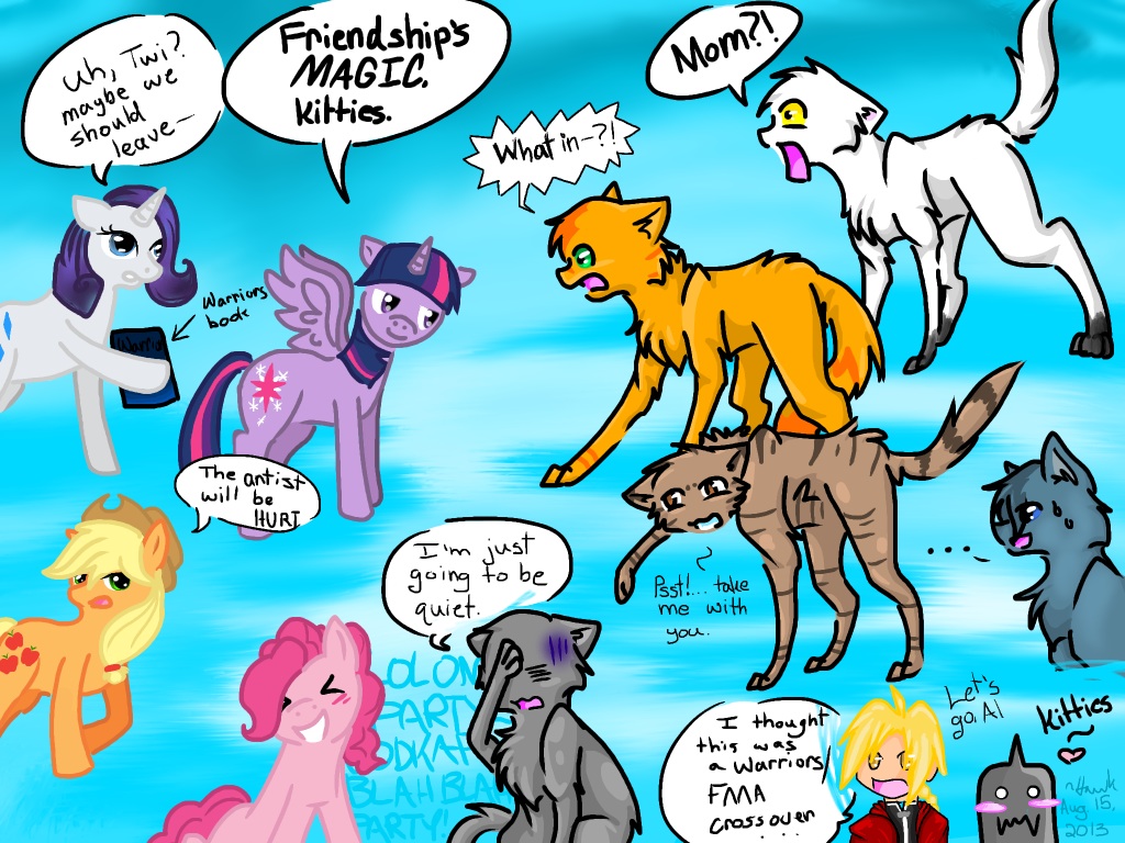 Some warrior cats characters - Non-Pony Art & Creations - MLP Forums