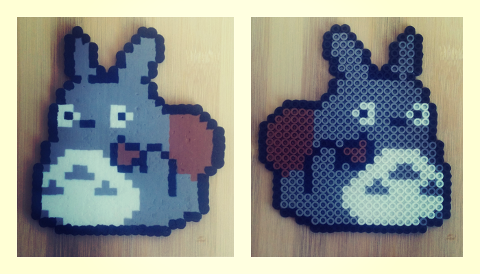 Totoro Perler by Aeryn-Seoung