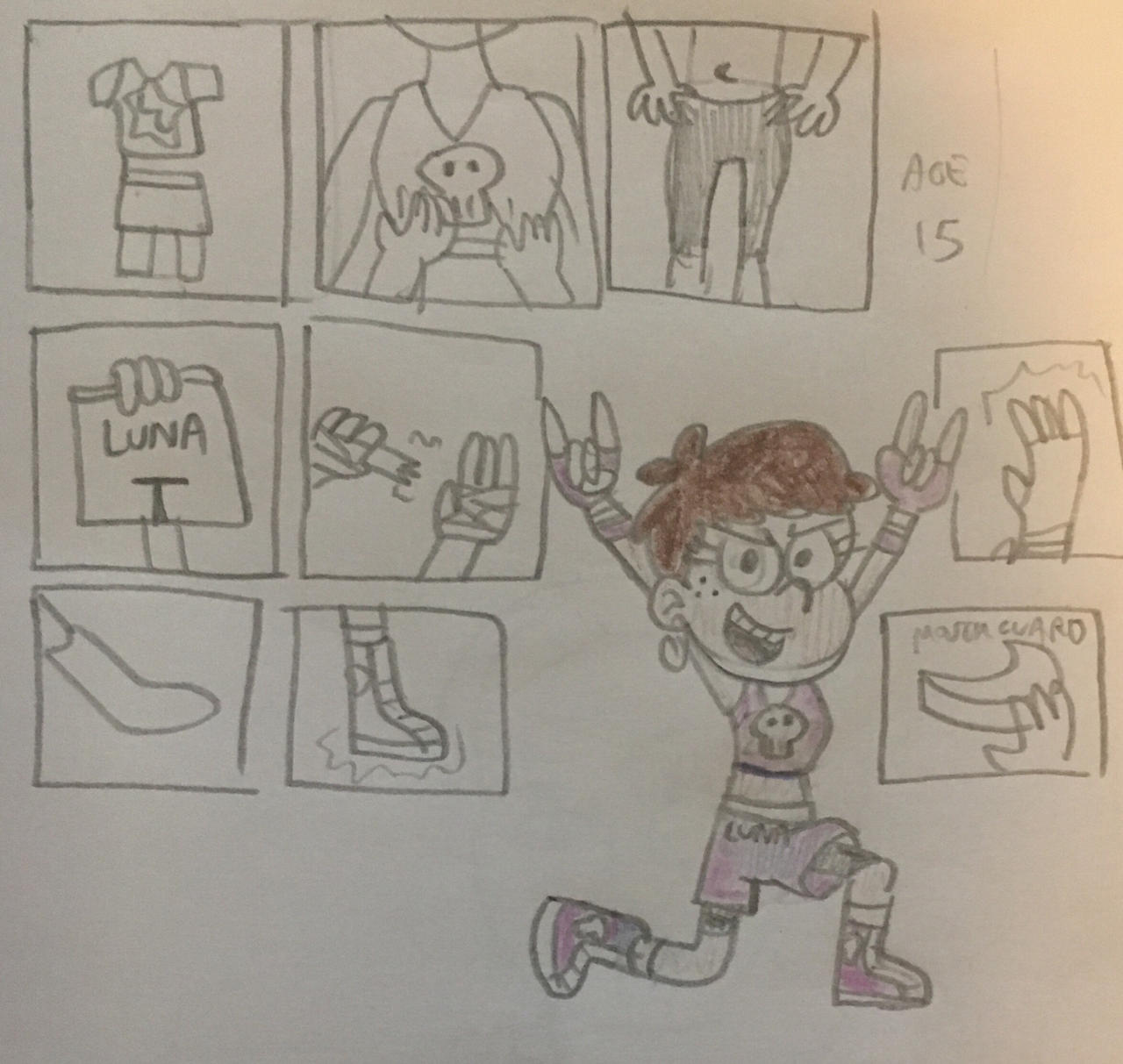 Luna Loud rocking your world. by 13mcjunkinm on DeviantArt