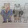 We Bare Bears- Fashion Bears. 