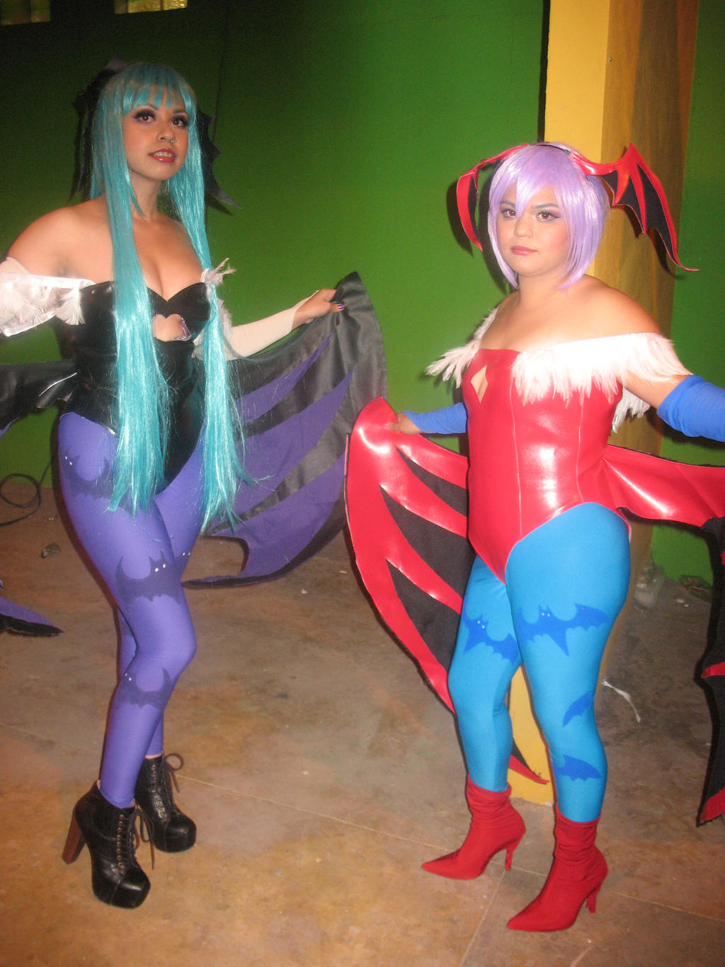 Cosplay- Morringan y Lilith Aensland