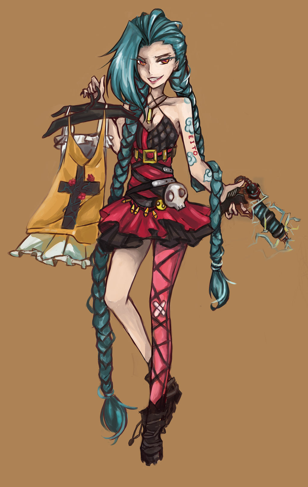 :. Jinx .: the Fashionista! by AliceofBunny