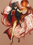 Oriental .: Ahri :. by AliceofBunny