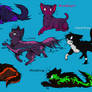 Gaia's Cat OCs 2