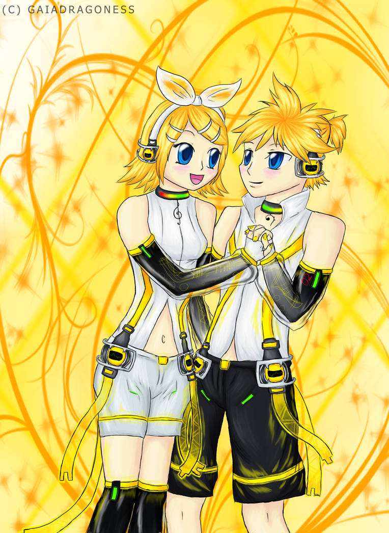 Lin X Rin Rin X Len by meroaw on DeviantArt