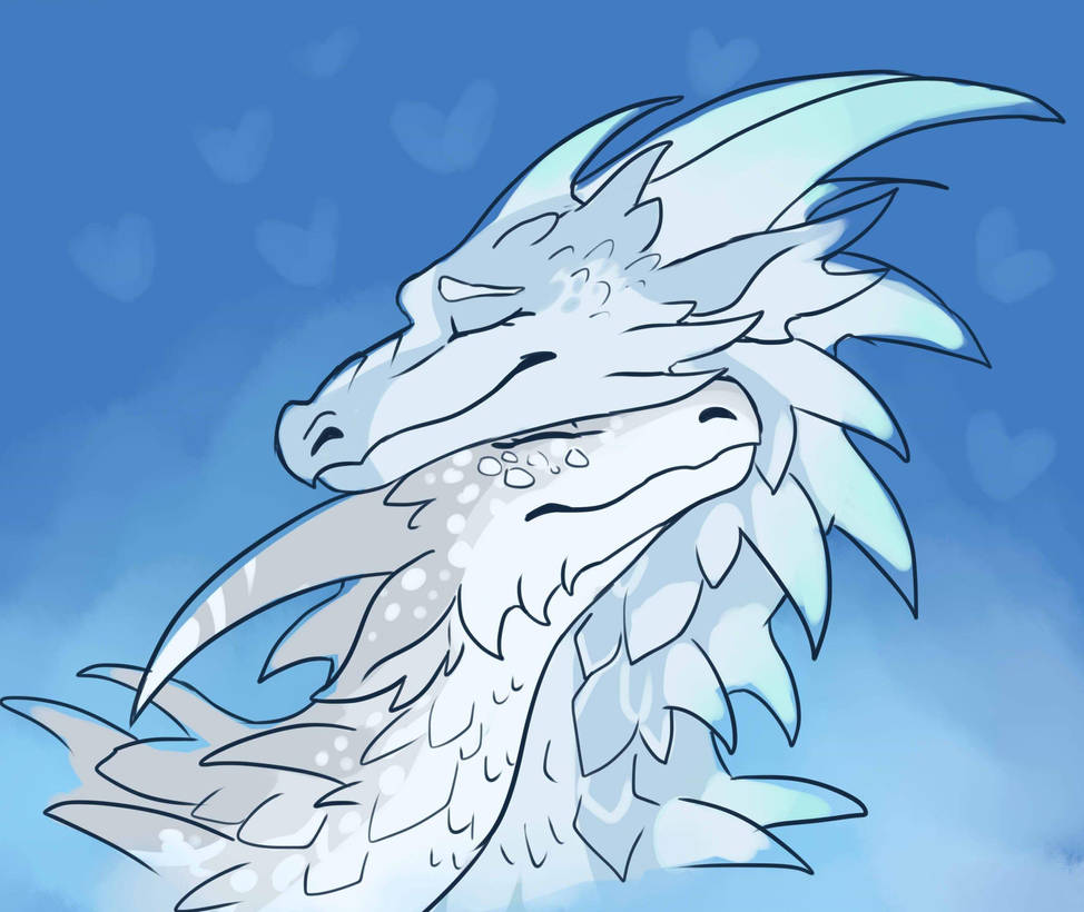 Snowfox and Snowflake by meroaw on DeviantArt