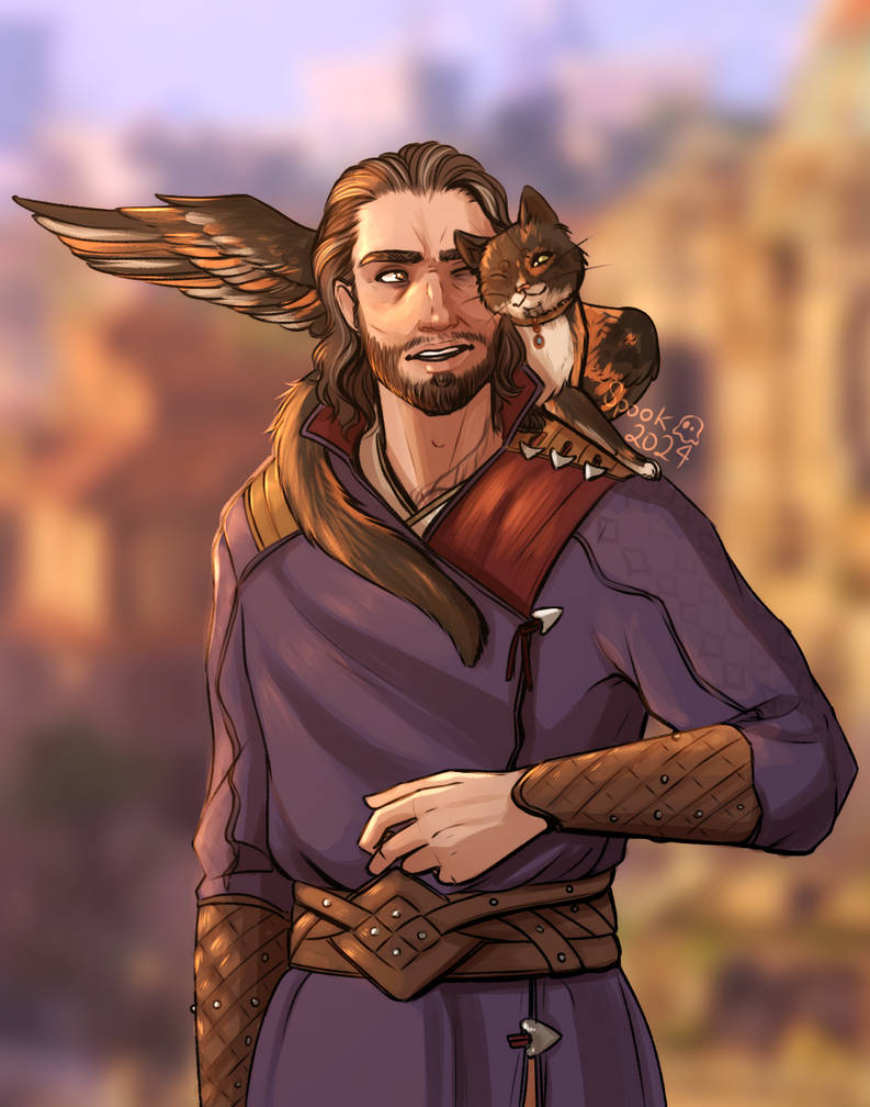 Baldur's Gate Sunset by spooktacular-art on DeviantArt