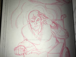 Professor X quick sketch