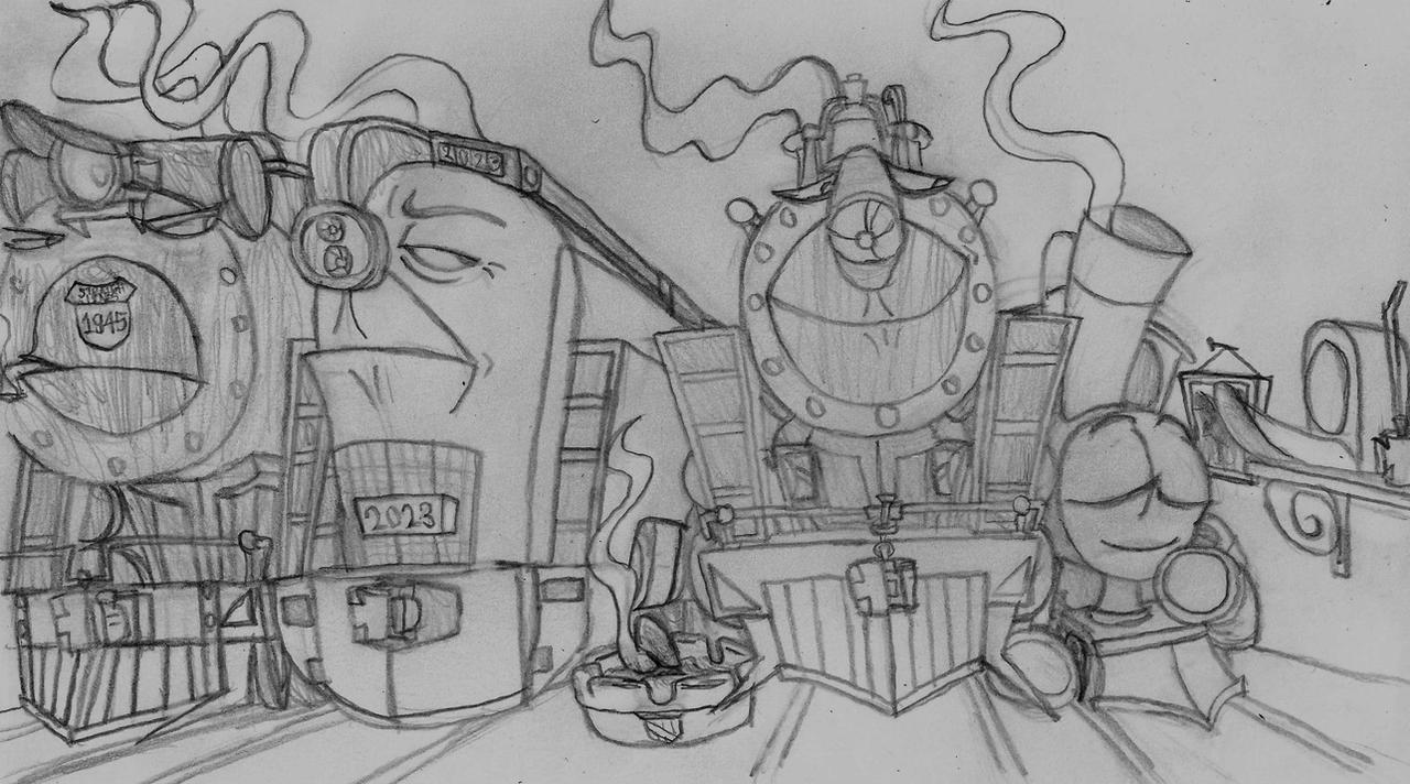 Linus Still In the Roundhouse by RRARR-Productions on DeviantArt