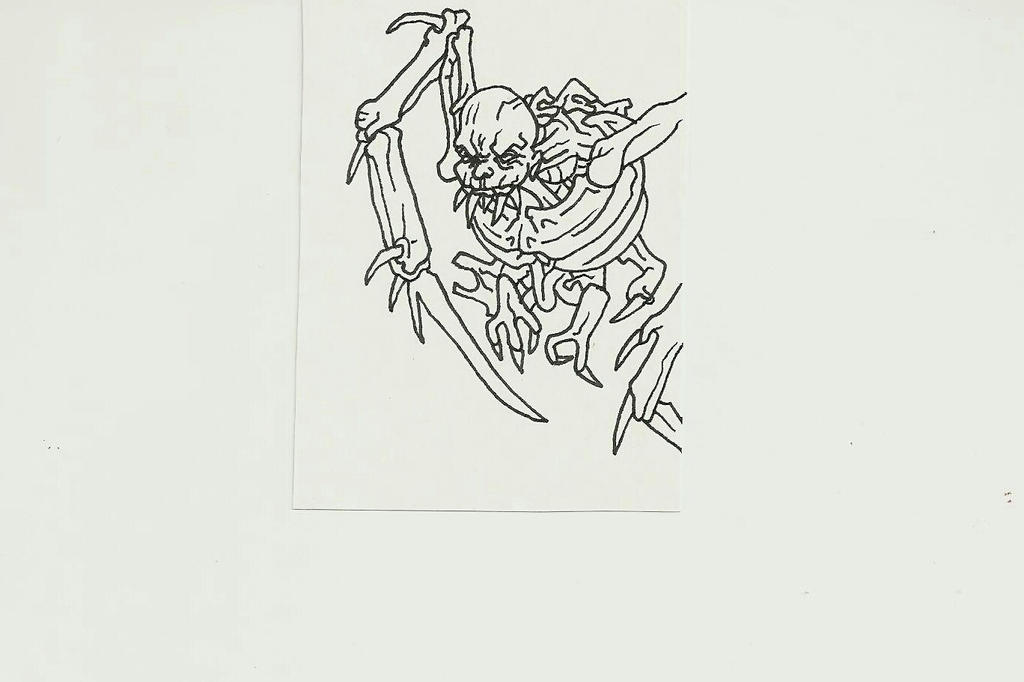 Slasher Drawing Outline Pattern Slasher Concept e by luckless1990 on DeviantArt