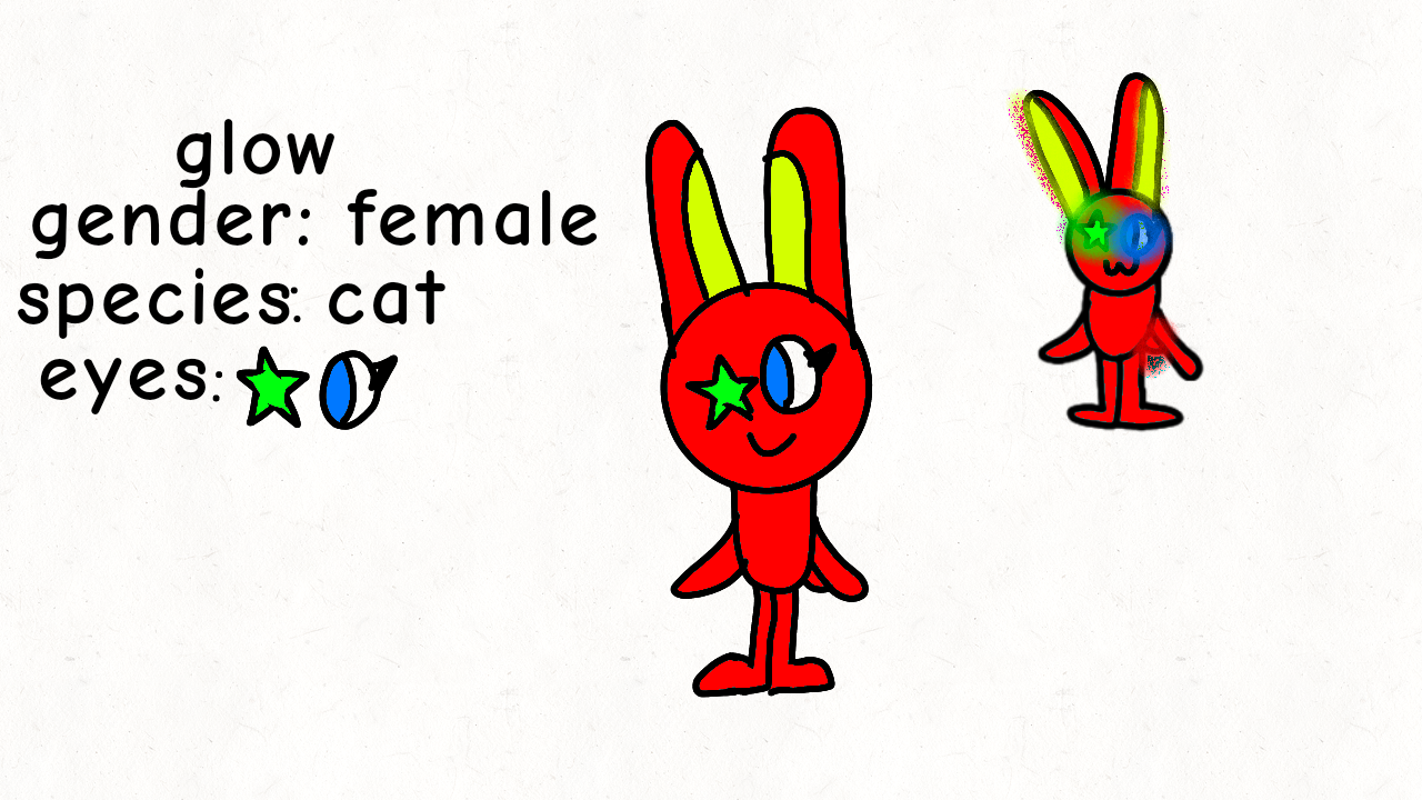 Meet glow the bunny! by earthbluewolf on DeviantArt