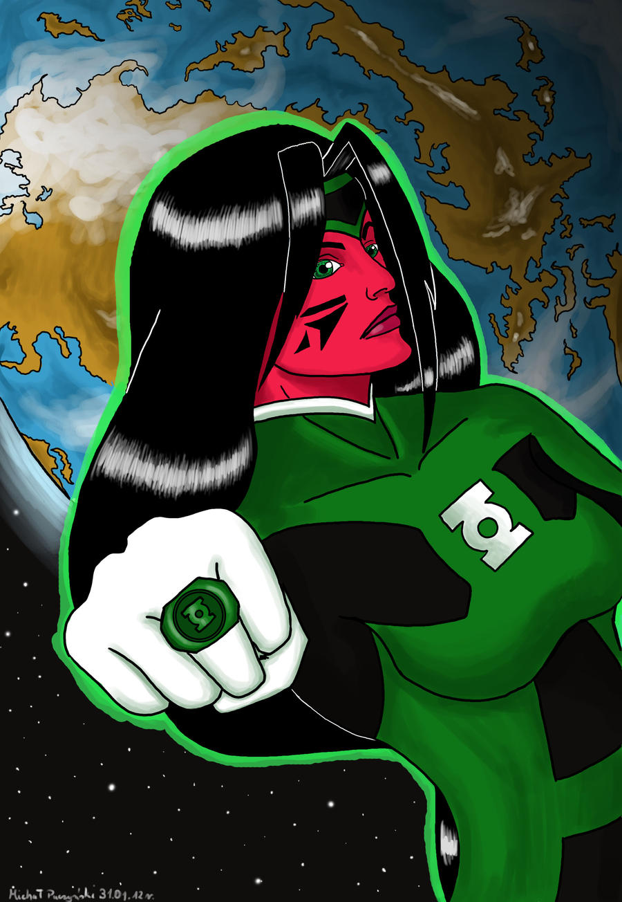 Green Lantern Tera Saverk