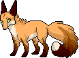 Stylized Fox Sprite