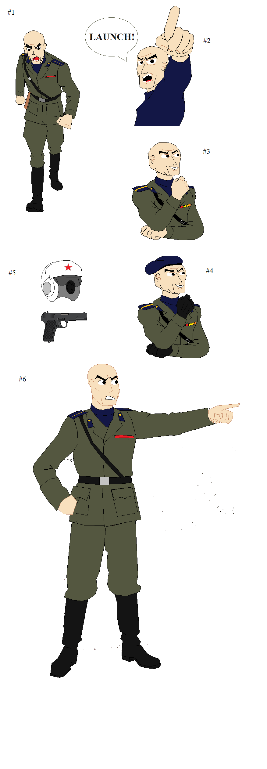Colonel Failure Character the Colonel by Soundwave3591 on DeviantArt