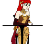 Pyrrha Nikos Drinking Tea