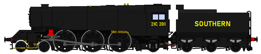 Bulleid Wartime Bulleid Pacific by Soundwave3591 on DeviantArt
