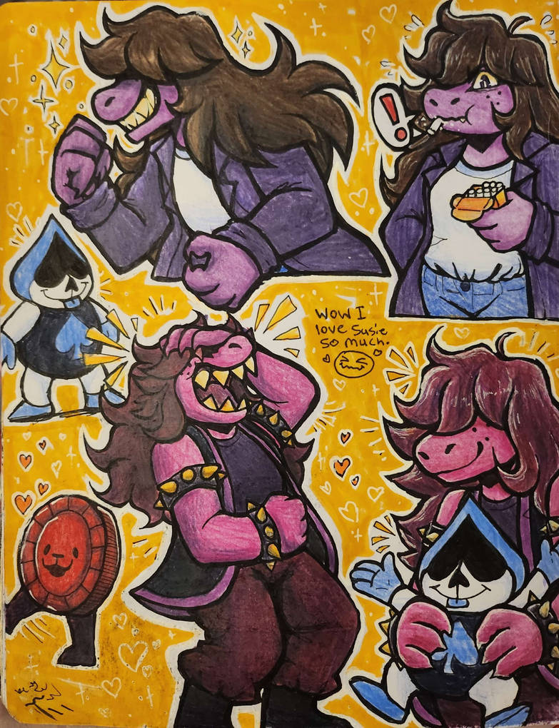 Susie Deltarune In My Living Room fanart By Ofishialy On DeviantArt susie-deltarune-in-my-living-room-fanart-by-ofishialy-on-deviantart