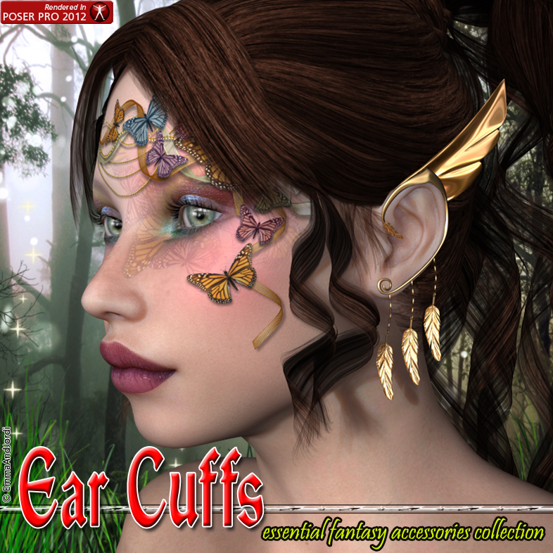 Ear Cuffs For V4 V6 And Genesis 2