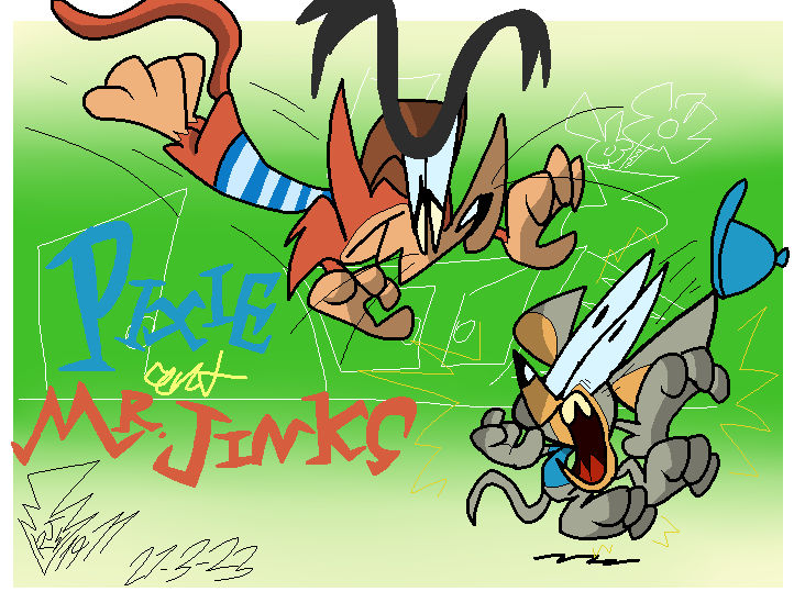 Jinks Animals Pixie and Mr.Jinks poster by AnimalToon199 on DeviantArt