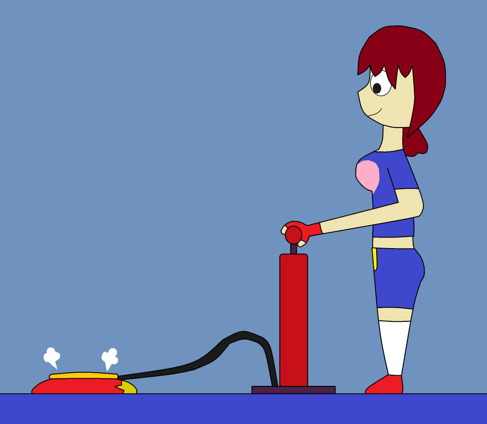 Deflated on the Job by ToonyDrummer on DeviantArt
