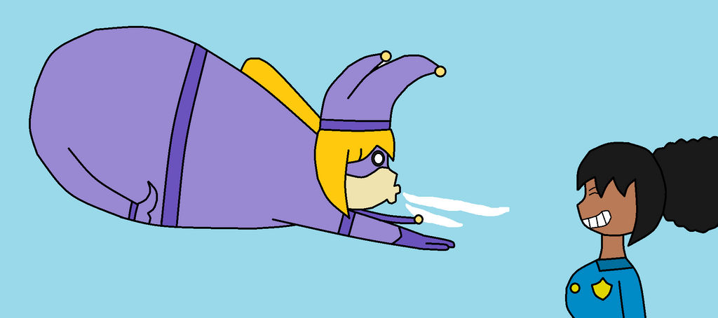 Shirley's Deflating Defeat by ToonyDrummer on DeviantArt