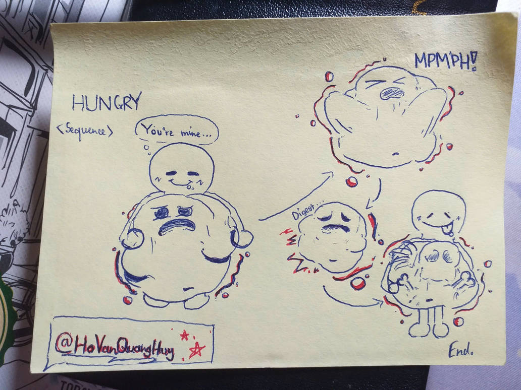hungry (sketch Test) by HoVanQuangHuy on DeviantArt