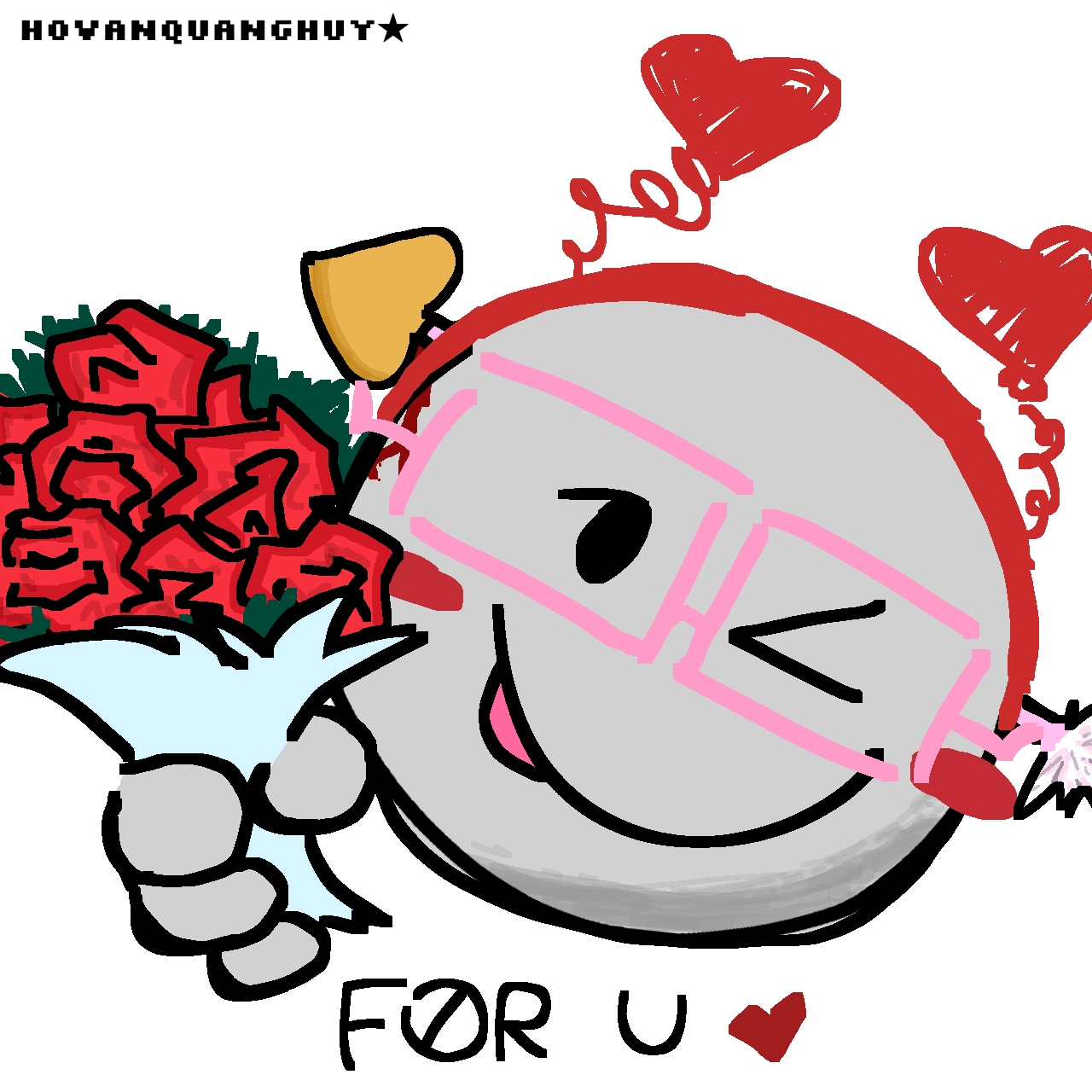 Anonymous Roses roses-for-u (late) by HoVanQuangHuy on DeviantArt