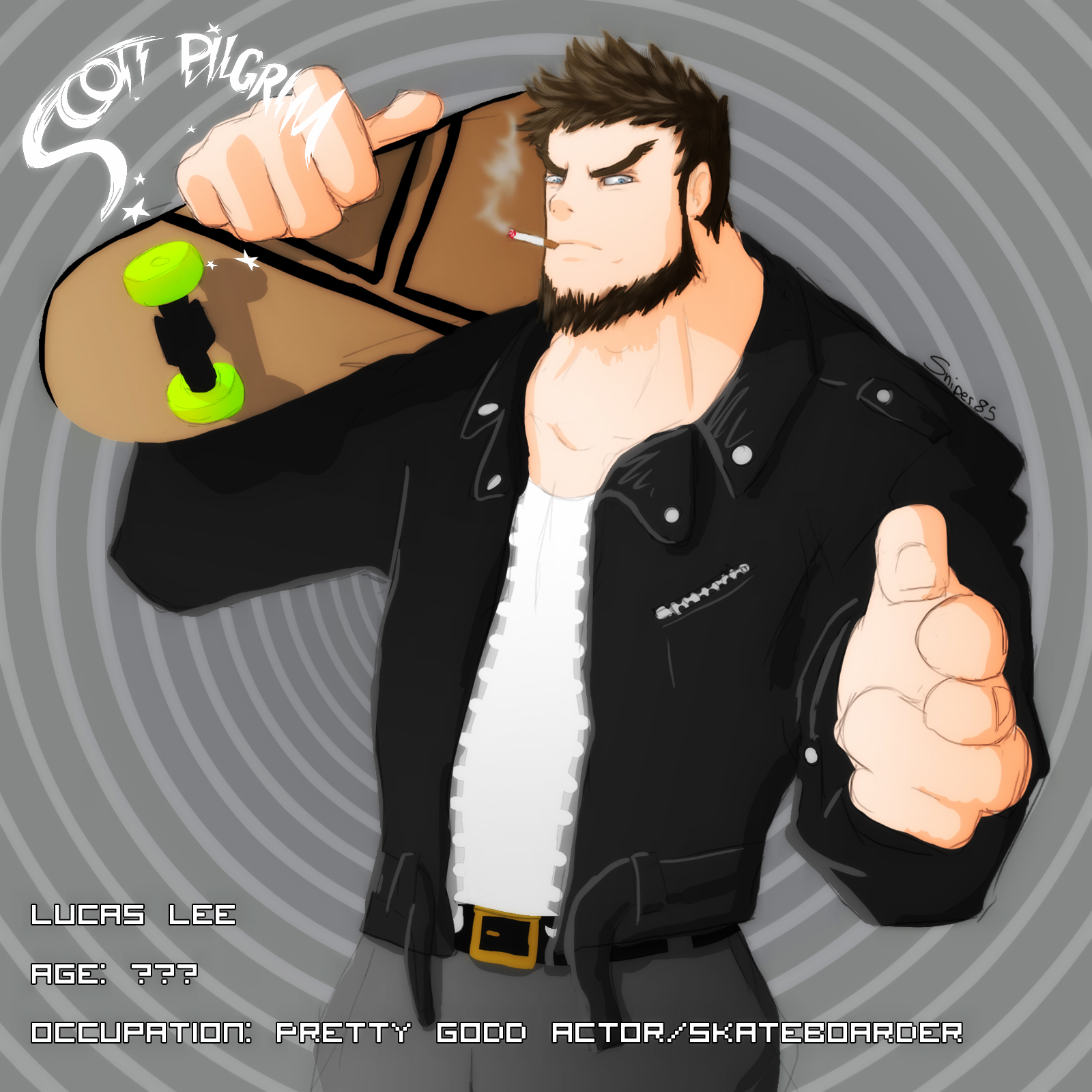 Scott Pilgrim Characters by SNiPER85 on DeviantArt